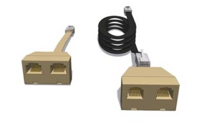 Y ADAPTER RJ45 DOUBLE-PHONES AND BOX-SEND