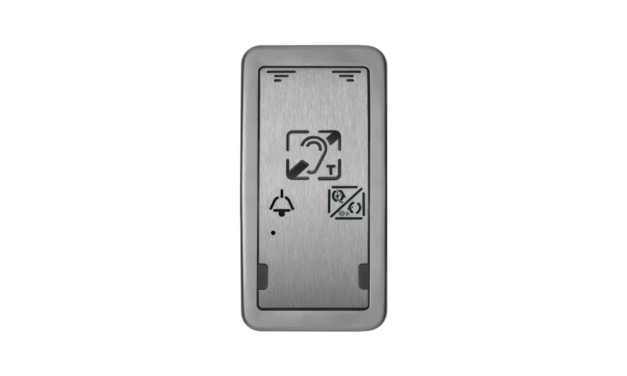 SURFACE-MOUNTED STAINLESS STEEL MIDIS FACEPLATE