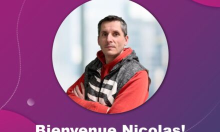 Nous souhaitons la bienvenue à Nicolas NEEL