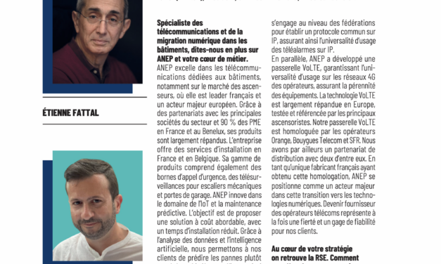 📌 ANEP dans le dernier numéro du prestigieux magazine Magazine MEDEF – #HEC ! 📰