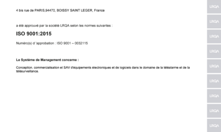 🌟 Nous sommes fiers d’annoncer le renouvellement pour 3 ans de notre certification LRQA 9001:2015 ! 🌟